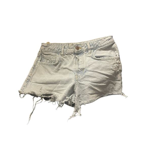 Free People Pants - We the free by free people light wash Jean cut off shorts with button fly